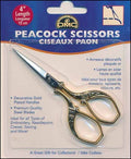 DMC “Peacock" 4" Embroidery Scissors, Stainless Steel Blades, Gold Plated Handles, A Great Gift For Collectors, Made In Italy
