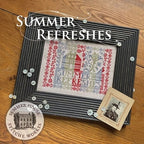 SUMMER HOUSE STITCHE Workes "Summer Refreshes"  Counted Cross Stitch Pattern  Chart, Pattern Only