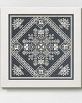 MODERN FOLK EMBROIDERY "Winter Stars ~ A Seasonal Celebration" Counted Cross Stitch Pattern, Chart, Pattern Only