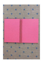 MAISON SAJOU Spiral Bound Note Book - Fil Au Chinois 1911 ~ 50 Pages Pink Notebook ~ Made in France