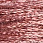 DMC Floss Color 223 "Light Shell Pink" Embroidery Floss 2 skeins, 6 Strand Thread for Embroidery, Cross Stitch, Needlepoint, Sewing
