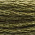 DMC Floss Color 3011 "Dark Khaki Green" Embroidery Floss 2 skeins, 6 Strand Thread for Embroidery, Cross Stitch, Needlepoint, Sewing