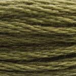 DMC Floss Color 3011 "Dark Khaki Green" Embroidery Floss 2 skeins, 6 Strand Thread for Embroidery, Cross Stitch, Needlepoint, Sewing