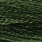 DMC Floss Color 3345 "Dark Hunter Green" Embroidery Floss 2 skeins, 6 Strand Thread for Embroidery, Cross Stitch, Needlepoint, Sewing