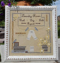 SAMPLERS NOT FORGOTTEN "Laundry Day" Counted Cross Stitch Pattern, Chart, Sampler, Pattern Only