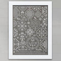 MODERN FOLK EMBROIDERY "Love & Unity: A Quaker Sampler" Counted Cross Stitch Pattern, Inspiring Words, Medallion Sampler, Pattern Only
