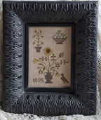 SAMPLERS NOT FORGOTTEN "Fleurs 1805" Counted Cross Stitch Pattern, Chart, Sampler, Pattern Only
