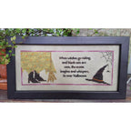 SAMPLERS NOT FORGOTTEN "Tis Near Halloween" Counted Cross Stitch Pattern, Chart, Pattern Only