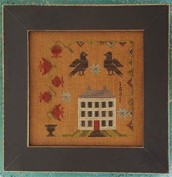 SAMPLERS NOT FORGOTTEN "Pomegranate Manor" Counted Cross Stitch Pattern, Chart, Sampler, Pattern Only