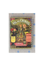 MAISON SAJOU Spiral Bound Note Book - Fil Au Chinois 1910 ~ 50 Pages Blue Notebook ~ Made in France