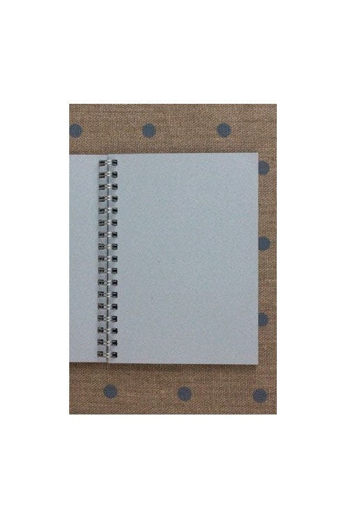 MAISON SAJOU Spiral Bound Note Book - Fil Au Chinois 1910 ~ 50 Pages Blue Notebook ~ Made in France