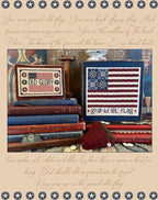 TERESA KOGUT "Broad Stripes & Bright Stars"  Counted Cross Stitch Pattern  7 Designs, Americana, Patriotic, American Flag, Booklet Only