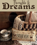 TERESA KOGUT "Thoughts & Dreams"  Counted Cross Stitch Pattern  3 Designs, Sampler, Booklet Only