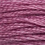 DMC Floss Color 316 "Med Antique Mauve" Embroidery Floss 2 skeins, 6 Strand Thread for Embroidery, Cross Stitch, Needlepoint, Sewing