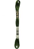 DMC Floss Color 3345 "Dark Hunter Green" Embroidery Floss 2 skeins, 6 Strand Thread for Embroidery, Cross Stitch, Needlepoint, Sewing