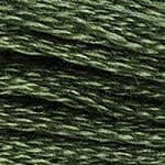 DMC Floss Color 3362 "Dark Pine Green" Embroidery Floss 2 skeins, 6 Strand Thread for Embroidery, Cross Stitch, Needlepoint, Sewing