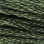 DMC Floss Color 3362 "Dark Pine Green" Embroidery Floss 2 skeins, 6 Strand Thread for Embroidery, Cross Stitch, Needlepoint, Sewing