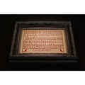 Hands Across The Sea Samplers "EDNA VERENIA NICHOL ~ 1884" Red Sampler, An English School Girl Sampler, Cross Stitch Booklet