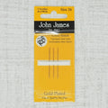 JOHN JAMES Size 26 Gold Plated Tapestry Needles, 3 per Pack, Cross Stitch