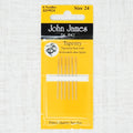 JOHN JAMES Size 24 Tapestry Needles, 6 per Pack, Cross Stitch