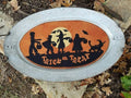 Sew Cherished "Trick or Treat" Includes Wool Applique Pattern, 21"x12", Halloween, Fall, Autumn, Holidays