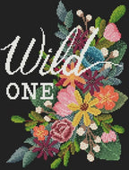 SHANNON CHRISTINE DESIGNS "Wild One" Counted Cross Stitch Pattern by Erin Elizabeth, Chart, Pattern Only