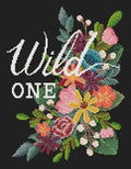 SHANNON CHRISTINE DESIGNS "Wild One" Counted Cross Stitch Pattern by Erin Elizabeth, Chart, Pattern Only