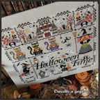 CROCETTE A GOGO "Halloween Time"  Counted Cross Stitch Pattern  Chart  Paper Pattern