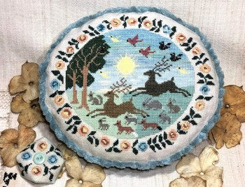 Morningtide / Kathy Barrick / cross stitch chart / counted cross stitch pattern / pattern only