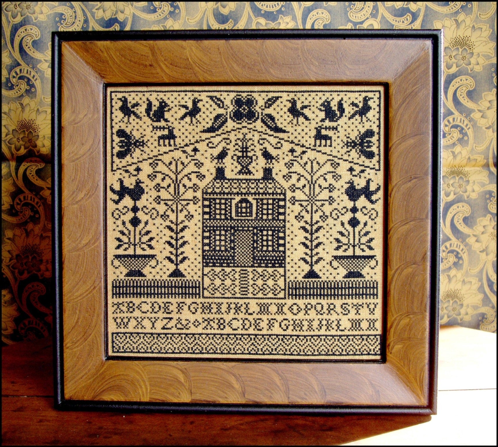 CARRIAGE HOUSE SAMPLINGS "Matter's Choice" Counted Cross Stitch Pattern, 2 Charts, Sampler, Pattern Only