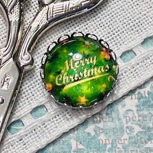 MY BIG TOE "Merry Christmas Needle Minder"  Needlework Expo 2022  Needle Minder  Holiday Spirit