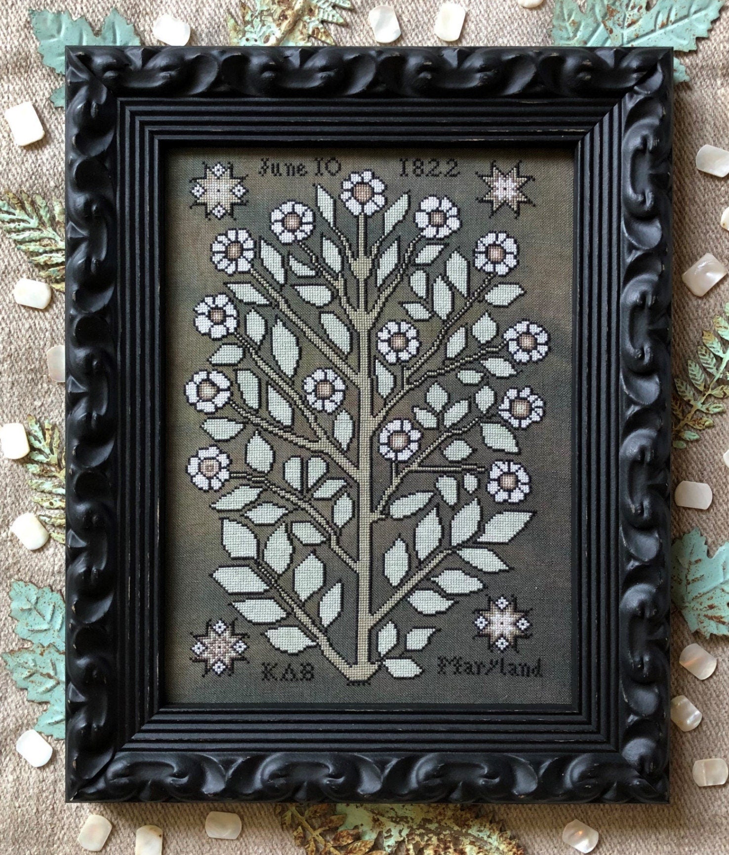 KATHY BARRICK "Wildflowers" Counted Cross Stitch Pattern, Chart, Needlework Expo Fall 2022 Release, Pattern Only