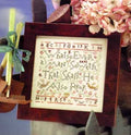 Soweth Sampler by Birds of a Feather Counted Cross Stitch Pattern/Chart, Pattern Only