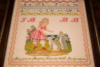 Hands Across The Sea Samplers  Margaret Beattie 1866 ~  Scottish Reproduction Sampler  Counted Cross Stitch Pattern, Booklet