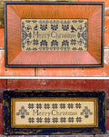 CARRIAGE HOUSE SAMPLINGS "Quaker Christmas Samplers" Counted Cross Stitch Pattern, Christmas, Pattern Only
