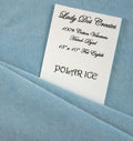 POLAR ICE ~ Velveteen Fabric by Lady Dot Creates  18" x 10" Fat Eighth  Hand-Dyed  100% Cotton  Finishing  Craft Project Trim