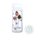JUST ANOTHER BUTTON Co. "Pin-Mini: Elf's Sweet Shop (Limited Edition)" Pincushion Pin Embellishments, Stainless Steel, Assort. of 3, jpm519