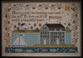 PLUM STREET SAMPLERS "Live On Little"  Counted Cross Stitch Pattern  Chart, House by the Shore, Pattern Only