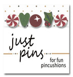 Just Another Button Company "JOLLY OLD ELF Pincushion" Pattern, Pins + Button Pack Included!