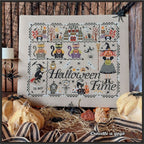 CROCETTE A GOGO "Halloween Time"  Counted Cross Stitch Pattern  Chart  Paper Pattern