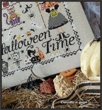 CROCETTE A GOGO "Halloween Time"  Counted Cross Stitch Pattern  Chart  Paper Pattern