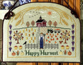 THE NEEDLE'S NOTION "Happy Harvest" Counted Cross Stitch Pattern, Chart, Farm Design, Autumn, Pattern Only