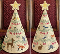 THE NEEDLE'S NOTION "Woodland Yule" Counted Cross Stitch Pattern, Chart, Christmas, Winter, Holidays, Pattern Only