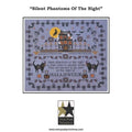 TWIN PEAK PRIMITIVES "Silent Phantoms Of The Night" Counted Cross Stitch Pattern, Autumn, Fall, Halloween, Haunted House, Pattern Only
