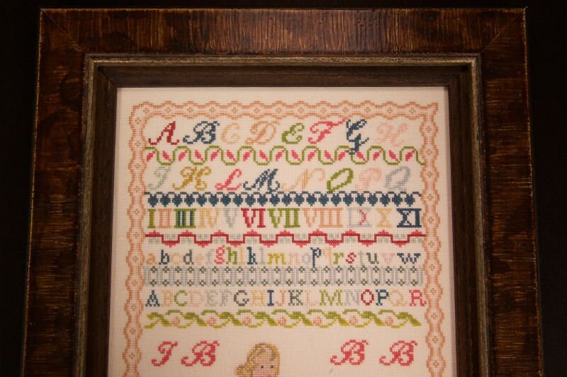 Hands Across The Sea Samplers  Margaret Beattie 1866 ~  Scottish Reproduction Sampler  Counted Cross Stitch Pattern, Booklet