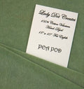 PEA POD ~ Velveteen Fabric by Lady Dot Creates  18" x 10" Fat Eighth  Hand-Dyed  100% Cotton  Finishing  Craft Project Trim
