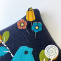 JUST ANOTHER BUTTON Co. "Pin-Mini: Give Thanks (Limited Edition)" Pincushion Pin Embellishments, Stainless Steel, Assort. of 3, jpm496