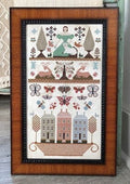 KATHY BARRICK "Pieces of Olde" Counted Cross Stitch Pattern, Chart, Sampler, Pattern Only