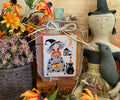 TERESA KOGUT'S Creative Whims "Whimsy Witch's Angry House"  Counted Cross Stitch Pattern  Halloween, Witch, Black Cat, Pattern Only