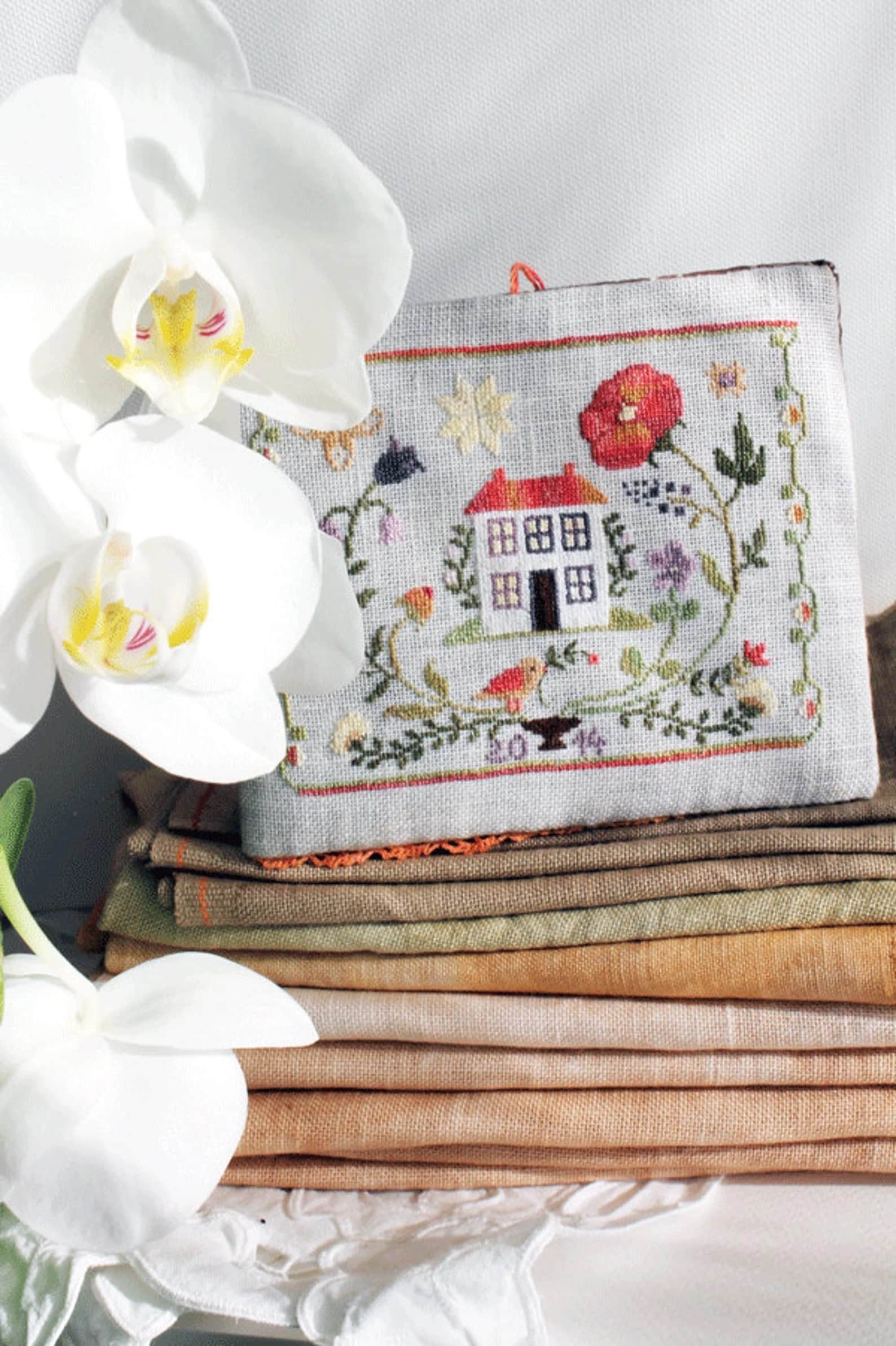THE SNOWFLOWER DIARIES "Maja's Garden I" Counted Cross Stitch Pattern, Chart, By Maja Matyas Szilagyi from Budapest Hungary, Pattern Only
